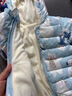 婧麒（JOYNCLEON）嬰兒衣服寶寶連體衣冬季加絨加厚夾棉款連帽哈衣保暖外出棉服 萌趣雪寶 100cm  【2-3歲建議體重15-17.5kg】 曬單實(shí)拍圖