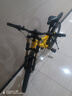 鳳凰（Phoenix）兒童自行山地車(chē)鎂合金變速學(xué)生青少年學(xué)生車(chē)雙減震軟尾輕便單車(chē) 鎂合金-雙減震禧瑪諾-黃色一體輪 22村（建議身高130-160cm） 曬單實(shí)拍圖