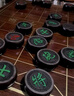 象棋中國象棋實(shí)木帶棋盤高檔象棋大號紅木金絲楠木紫檀像棋便攜 50#黑檀套裝 曬單實(shí)拍圖