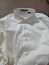 啄木鳥(niǎo)純棉免燙加絨加厚保暖襯衫男士長(cháng)袖冬季新款商務(wù)正裝職業(yè)白色襯衣 3BN913白色 39 曬單實(shí)拍圖