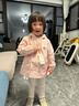 戴維貝拉（DAVE＆BELLA）女童外套寶寶嬰兒衣服春秋裝童裝兒童上衣洋氣女孩 曬單實(shí)拍圖