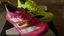 阿迪達斯 （adidas）男 跑步系列 ADIZERO ADIOS PRO 4 M 跑步鞋 JR1269 粉色  43  曬單實(shí)拍圖