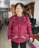 恒源祥70歲中老年女裝羊毛衫開(kāi)衫秋裝針織衫外套媽媽裝冬裝毛衣開(kāi)衫上衣 金香紅 羊毛衫開(kāi)衫 M 建議體重75-100斤 曬單實(shí)拍圖
