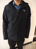 安踏行政夾克丨加絨保暖運動(dòng)外套男士冬季防潑水梭織連帽商務(wù)型殼上衣 曬單實(shí)拍圖