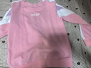 特步童裝兒童套頭衛衣女童中大童親膚舒適套頭衛衣撞色拼接運動(dòng)衛衣 晚櫻粉 170 cm 曬單實(shí)拍圖
