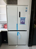 美的（Midea）571純平全嵌十字雙開(kāi)門(mén)冰箱四開(kāi)門(mén)一級能效風(fēng)冷無(wú)霜底部散熱大容量用電冰箱一級能效 國家補貼 571白 曬單實(shí)拍圖