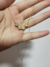 央創(chuàng  )時(shí)尚【中國黃金授權】四葉草銀項鏈女2025新款生日禮物女士送女友老婆 曬單實(shí)拍圖