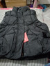 皮爾卡丹羽絨棉馬甲冬新韓版寬松坎肩大尺碼洋氣加厚馬夾 黑色 XL 建議125-145斤 曬單實(shí)拍圖