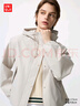 優(yōu)衣庫女裝休閑連帽短外套/時(shí)尚百搭25秋冬新款479229 31 米色 S /155/80A 曬單實(shí)拍圖