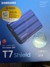 三星（SAMSUNG）2TB Type-c接口 移動(dòng)固態(tài)硬盤(pán) T7 Shield 魔力藍 NVMe讀速1050MB/s  手機直連筆記本外接 三防保護 曬單實(shí)拍圖