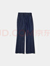 優(yōu)衣庫女裝修身喇叭牛仔褲/彈力水洗產(chǎn)品480782 479003 480782/69藏青色 L 曬單實(shí)拍圖