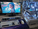 瓦爾基里（VALKYRIE）VK03 WHITE 白色 ATX 游戲電腦臺式機箱 支持360水冷 6.2吋觸摸屏 270°海景房 曬單實(shí)拍圖