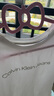 Calvin KleinJeans夏季女士休閑通勤經(jīng)典ck字母印花圓領(lǐng)純色內搭短袖T恤上衣 YAF-月光白 XS 曬單實(shí)拍圖
