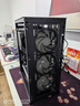 先馬（SAMA）黑洞7pro中塔式吸音降噪電腦主機箱黑色 標配2把降噪風(fēng)扇/高分子樹(shù)脂棉/支持ATX主板/豎裝顯卡 曬單實(shí)拍圖
