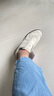 Onitsuka Tiger鬼塚虎德訓懶人鞋男女 懶人運動(dòng)休閑鞋TOKUTEN SLIP-ON 米白色 38 曬單實(shí)拍圖