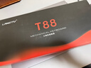 狼途（LANGTU）T88黑莓三模側刻客制化機械鍵盤(pán)電競游戲辦公有線(xiàn)無(wú)線(xiàn)藍牙鍵盤(pán)10000mAh 冰糖雪梨軸 靜音 曬單實(shí)拍圖