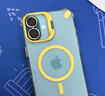 卡西奇四角防摔氣囊適用蘋(píng)果17promax手機殼新款iphone15鏡頭支架自帶鏡頭膜14plus磁吸外殼13透明保護套 【熒光黃】隱形鏡頭支架*磁吸*自帶鏡頭膜 iPhone 16 Pro Max 曬單實(shí)拍圖