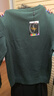 卡賓男裝 金線(xiàn)刺繡針織衫2024秋冬新款寬松線(xiàn)衫上衣提花休閑H 墨綠色98 M /170/48 曬單實(shí)拍圖