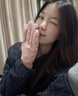 俞兆林滑雪手套女冬季騎行保暖加絨加厚防潑水觸屏防寒防風(fēng)手套 皮粉色 曬單實(shí)拍圖