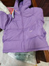 雅鹿2025新款洋氣兒童羽絨服男童女童寶寶中大童小童冬季加厚外套冬裝 淺紫色 130cm 曬單實(shí)拍圖