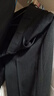 阿悠胖大碼西服套裝男職業(yè)通勤正裝新郎伴郎結婚兩件套禮服 深灰色 XL 曬單實(shí)拍圖