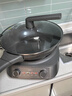 美的（Midea）鈦陶電炒鍋 電蒸鍋宿舍煮鍋炒菜專(zhuān)用分體式家用多功能一體電火鍋煎鍋5.5L多用途鍋HCG3218S配蒸籠 曬單實(shí)拍圖