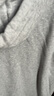 優(yōu)衣庫男裝女裝連帽拉鏈運動(dòng)開(kāi)衫長(cháng)袖外套休閑衛衣25新款479800 05 天灰色 S 曬單實(shí)拍圖