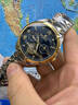 勞力士王子瑞士手表男士陀飛輪機械表多功能進(jìn)口金表商務(wù)高檔十大品牌男表 R3238間金藍面-官方標配 原裝進(jìn)口 42mm 直徑 曬單實(shí)拍圖