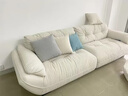 秀帛布藝沙發(fā)客廳2026新款簡(jiǎn)約現代輕奢云朵奶油風(fēng)小戶(hù)型直排絨布沙發(fā) 雙人位1.8米 【標準寬】貓爪絨布+海綿座包 75cm 曬單實(shí)拍圖