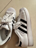 阿迪達斯adidas三葉草貝殼頭SUPERSTARII男女休閑鞋 IH8659 36.5碼 曬單實(shí)拍圖