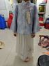旗鉑漢服女童春秋新款兒童新中式國風(fēng)套裝 裙子套裝 不含配飾 130 曬單實(shí)拍圖