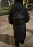 adidas 通勤羽絨服休閑長(cháng)款鴨絨男女秋冬新款阿迪達斯官方輕運動(dòng)   黑色   M 曬單實(shí)拍圖