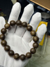 曼阿麗正宗天然沉香手串男士奇楠沉香木手串和田玉老料108顆佛珠男女 【臻品素圈】全沉水奇楠沉香12mm 曬單實(shí)拍圖