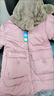 冬季新款女童羽絨棉服韓版中大童女寶加厚加絨洋氣保暖外套棉襖 粉色 【大牌同質(zhì)】 150 曬單實(shí)拍圖