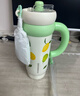 星巴克（Starbucks）杯子果緣奇遇系列不銹鋼杯大容量便攜水杯高顏值桌面杯男女士送禮 不銹鋼吸管杯(配掛件)936ml 曬單實(shí)拍圖