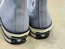 匡威（Converse）1970s 經(jīng)典三星標高幫帆布鞋情侶運動(dòng)鞋學(xué)生鞋休閑帆布鞋 A06526C 36 /3.5 曬單實(shí)拍圖
