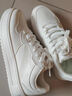 安踏輕松板鞋厚底小白鞋女鞋2025秋季學(xué)生增高百搭運動(dòng)鞋子輕便休閑鞋 【大logo】紙莎白-2 37.5 曬單實(shí)拍圖