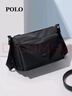 POLO單肩包男士橫款大容量斜挎包休閑iPad包手機包運動(dòng)挎包男生日禮物 曬單實(shí)拍圖
