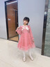安妮優(yōu)兒（Anneyol）女童連衣裙冬款公主裙2025新款兒童秋冬裝裙子小女孩冬季加絨裙子 粉色加絨 +同款發(fā)飾 130 曬單實(shí)拍圖
