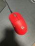 羅技（G）GPW二代 金剛版新升級 無(wú)線(xiàn)游戲鼠標 Hero2傳感器60g輕量FPS職業(yè)電競配置 GPW2狗屁王二代 紅色 曬單實(shí)拍圖