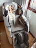 海爾（Haier）按摩椅家用全身太空艙零重力2025十大品牌電動(dòng)智能按摩沙發(fā)椅搖搖椅生日禮物實(shí)用送父母H3-317-WU1 曬單實(shí)拍圖
