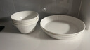 松發(fā)瓷器骨瓷碗碟家用輕奢高級感浮雕餐具喬遷碗盤(pán)組合 4.8英寸碗4個(gè)裝 曬單實(shí)拍圖