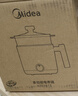 美的（Midea）電煮鍋 宿舍小電鍋 電蒸鍋 學(xué)生寢室一體泡面小火鍋 多功能鍋 XZE1613 1.7L 配蒸籠【國家補貼】 曬單實(shí)拍圖