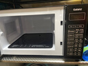 格蘭仕（Galanz）【國家補貼】微波爐烤箱一體機光波20L家用700W節能平板易清潔智能菜單多功能小型燒烤解凍預約DG 全新機器 曬單實(shí)拍圖