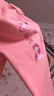 小馬寶莉女童褲子秋冬款兒童加絨長(cháng)褲女孩舒適保暖運動(dòng)褲衛褲 粉 120 曬單實(shí)拍圖
