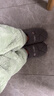 俞兆林棉拖鞋男女居家用室內簡(jiǎn)約保暖毛絨包跟防滑棉鞋 YI004 曬單實(shí)拍圖