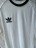 阿迪達斯 （adidas）三葉草系列 男 3-STRIPES LS T 長(cháng)袖 IA4879 白色  L  曬單實(shí)拍圖