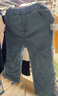 戴維貝拉兒童牛仔褲女童微喇褲女寶寶洋氣九分褲秋裝褲子 曬單實(shí)拍圖