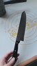 十八子作凍肉刀鋸齒刀生肉刀廚房家用切菜刀切凍魚(yú)刀 鋸齒凍肉刀 曬單實(shí)拍圖