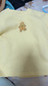 優(yōu)衣庫嬰幼兒寶寶壓線(xiàn)睡衣/長(cháng)袖起居服套裝25秋冬新款478439 41 杏黃色 100 曬單實(shí)拍圖